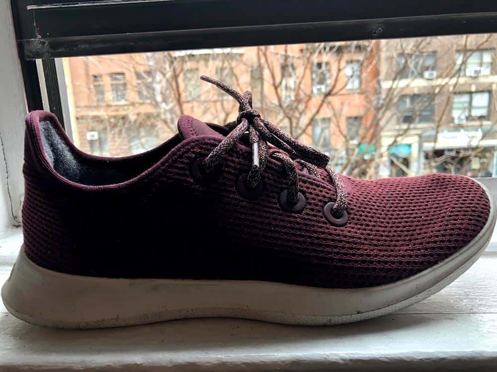 Sole of the Allbirds Tree Runners