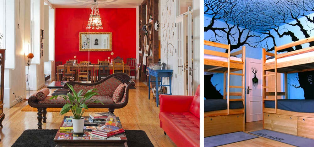 Lisbon Hostels | Living Lounge Hostel