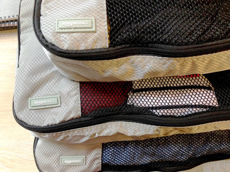Best Packing Cubes - Amazon Basics Review