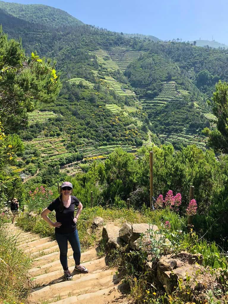 Cinque Terre Hiking Mountain Trail