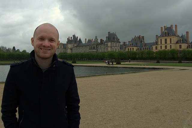 The chateau is huge! 