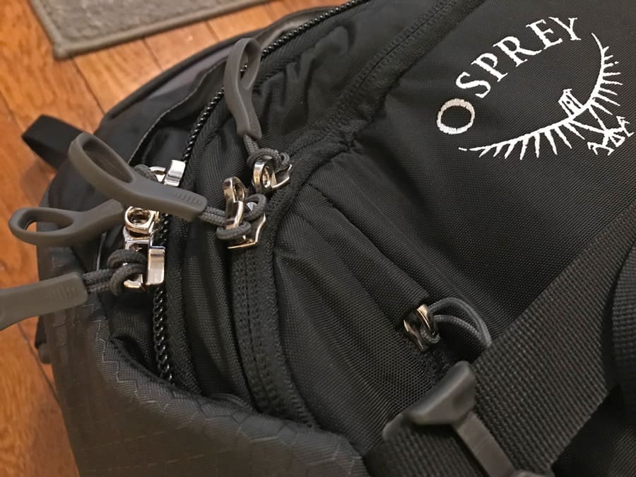 Osprey Porter review - Material 