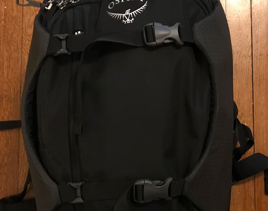 Osprey Porter - zippered pocket 