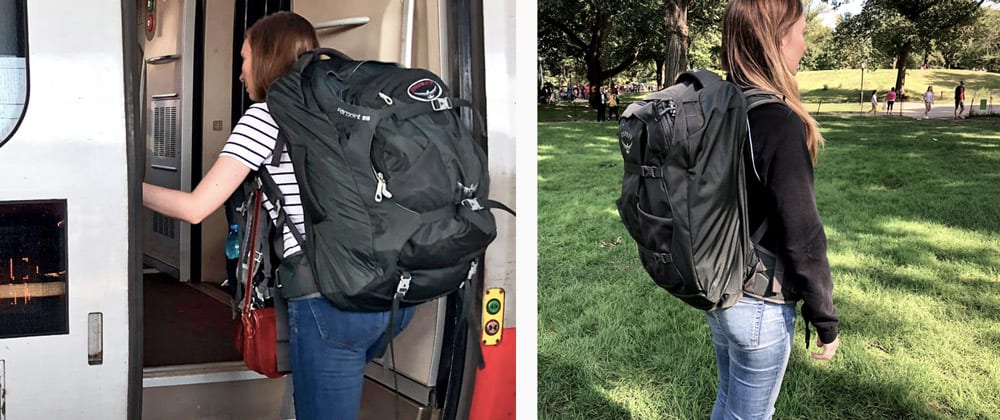 Osprey Farpoint 55 vs 40